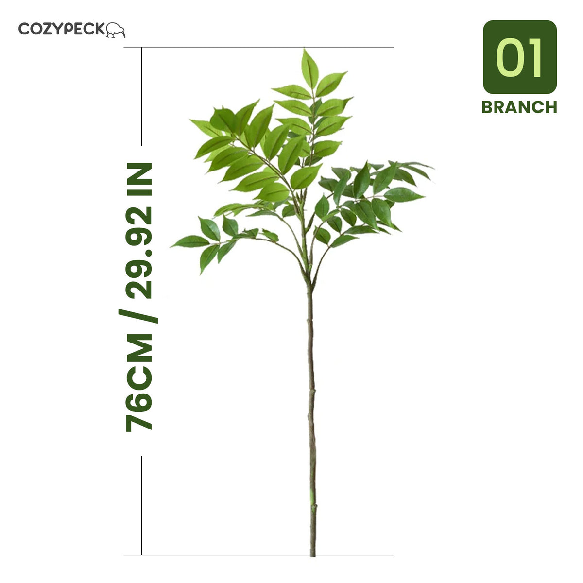 Artificial Ficus Tree Branch - Indoor Plants