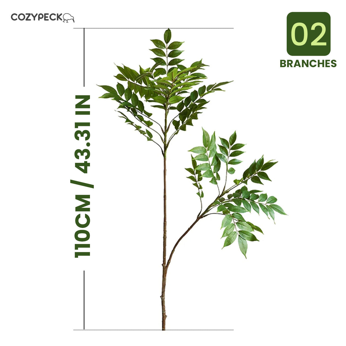 Artificial Ficus Tree Branch - Indoor Plants