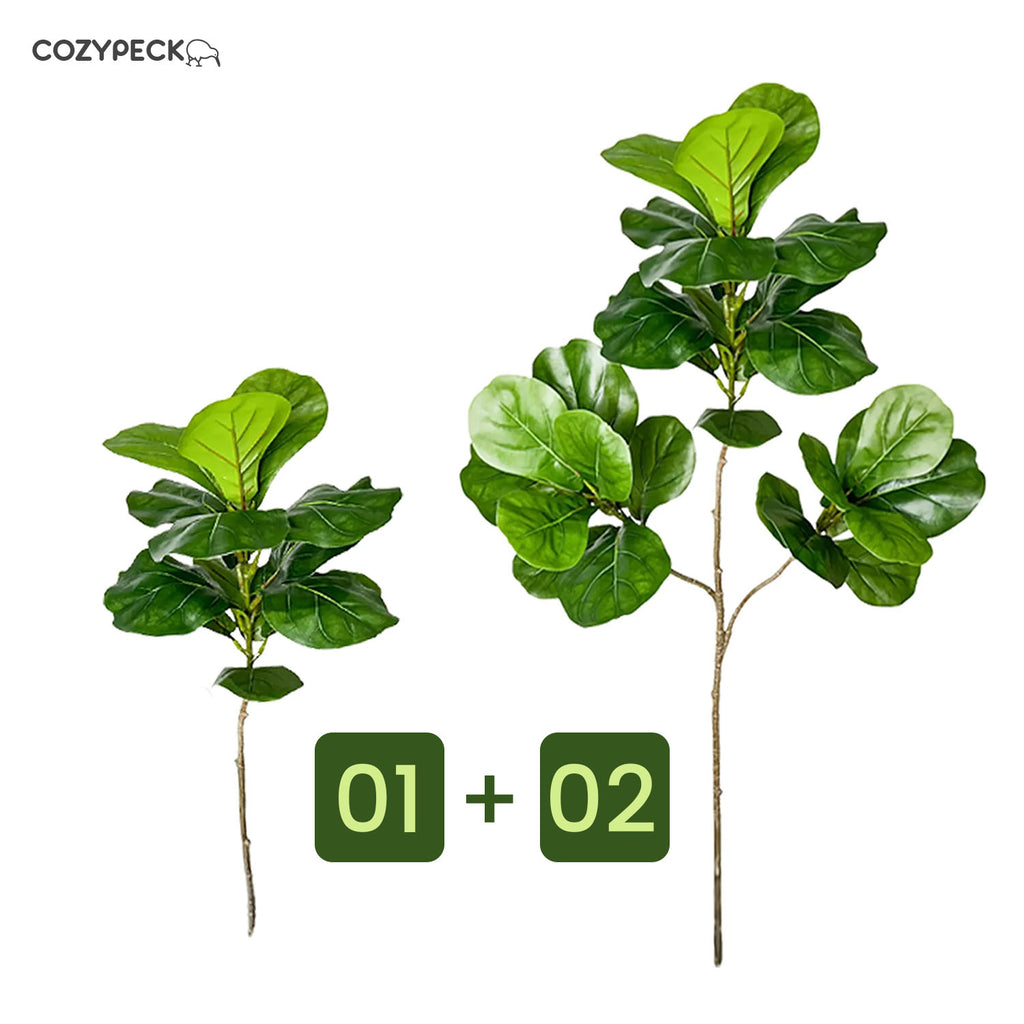 Artificial Fiddle Leaves Plant - Indoor Plants