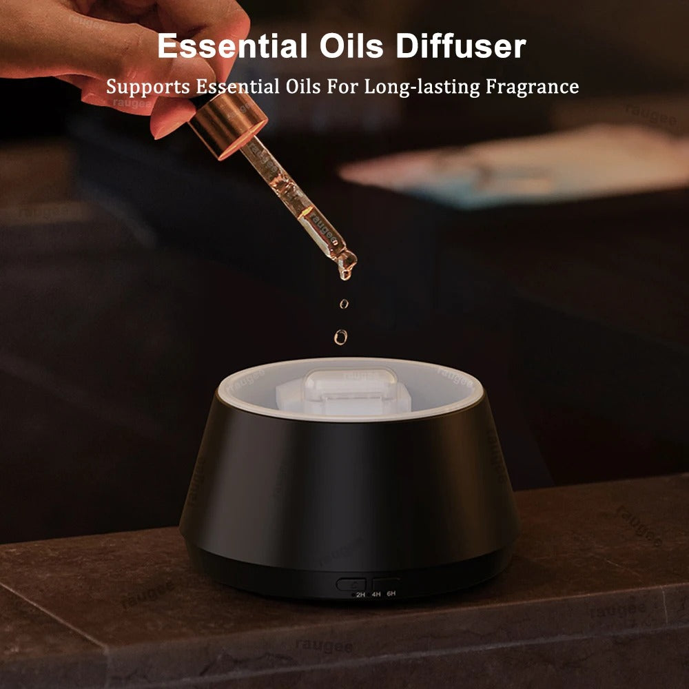 Mini Humidifier with Candlelight Air Diffuser